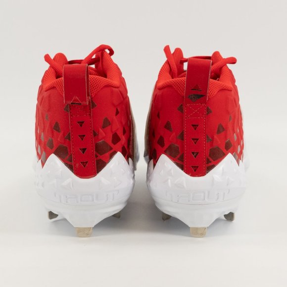 Nike Force Air Trout 6 Pro 'University Red' AR9815-600 Metal Baseball Cleats - Picture 7 of 10